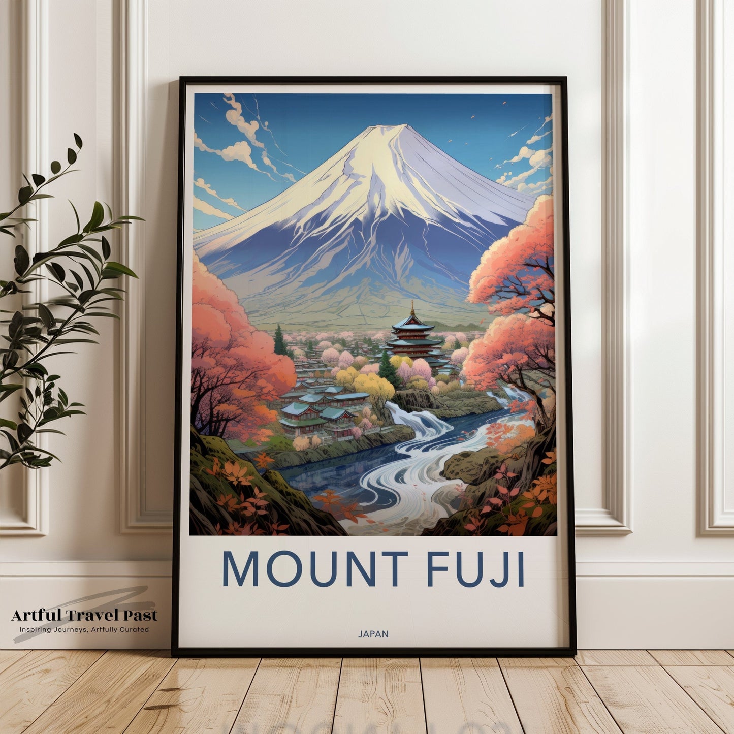 Mount Fuji Poster | Japan Wall Art | Asia Decor