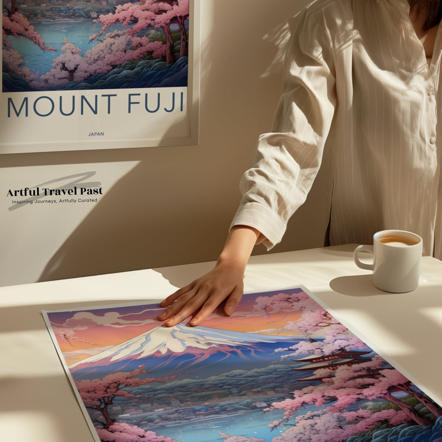 Mount Fuji Poster | Japan Wall Art | Asia Decor