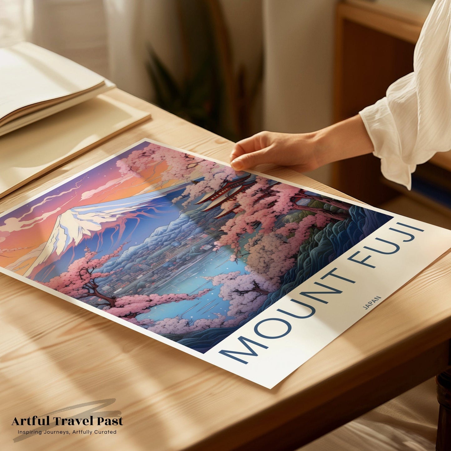 Mount Fuji Poster | Japan Wall Art | Asia Decor