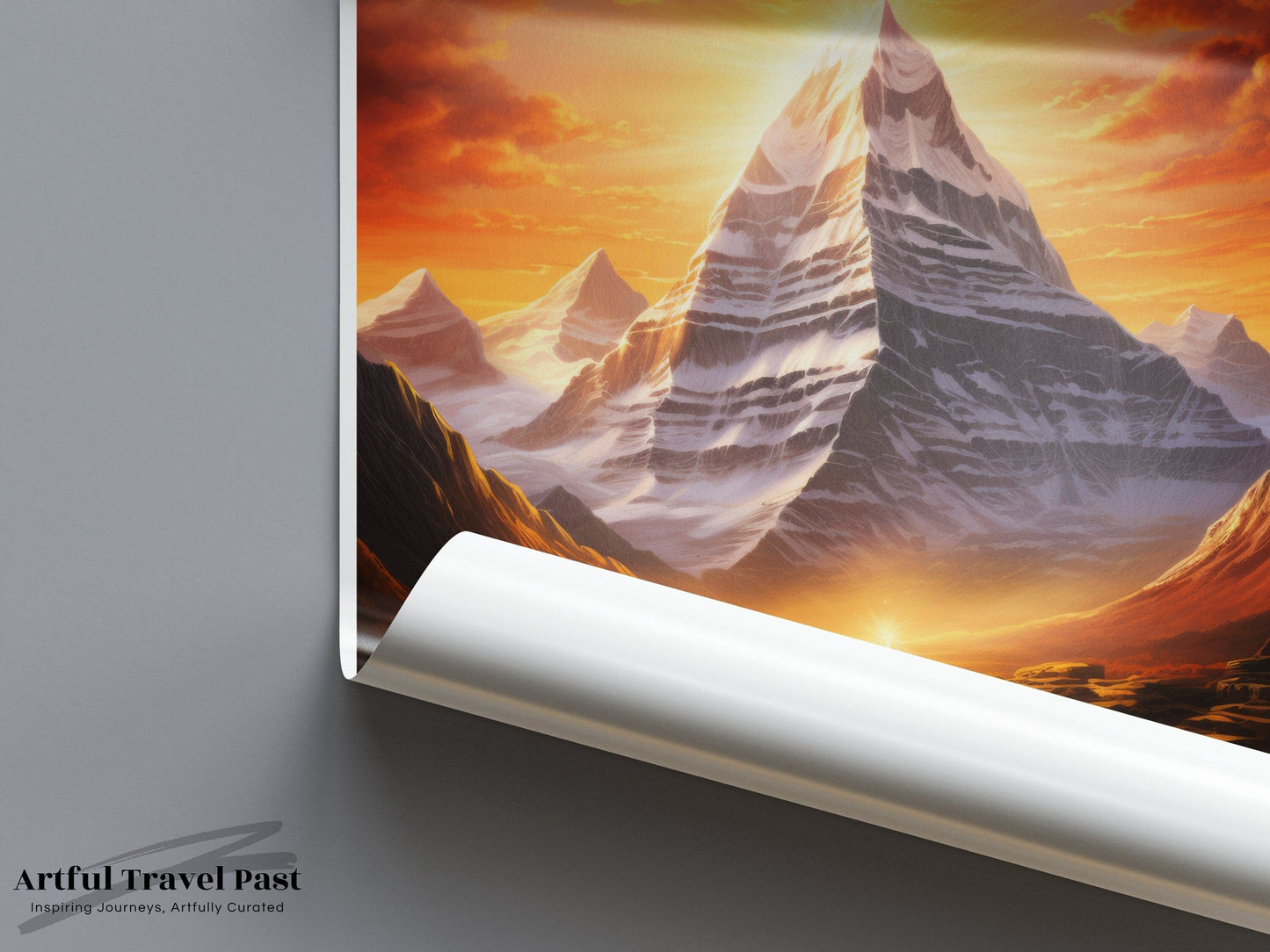 Mount Kailash Poster - Tibet Wall Art