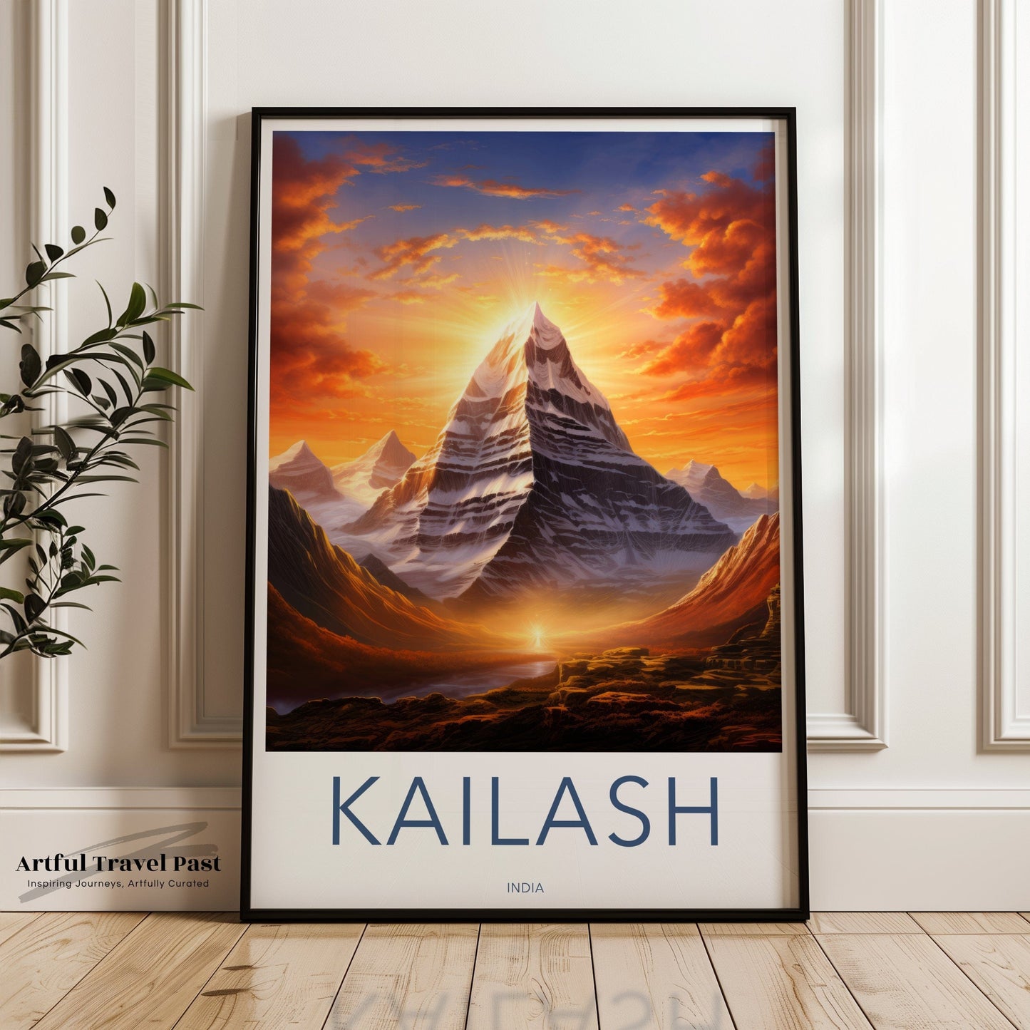 Mount Kailash Poster - Tibet Wall Art