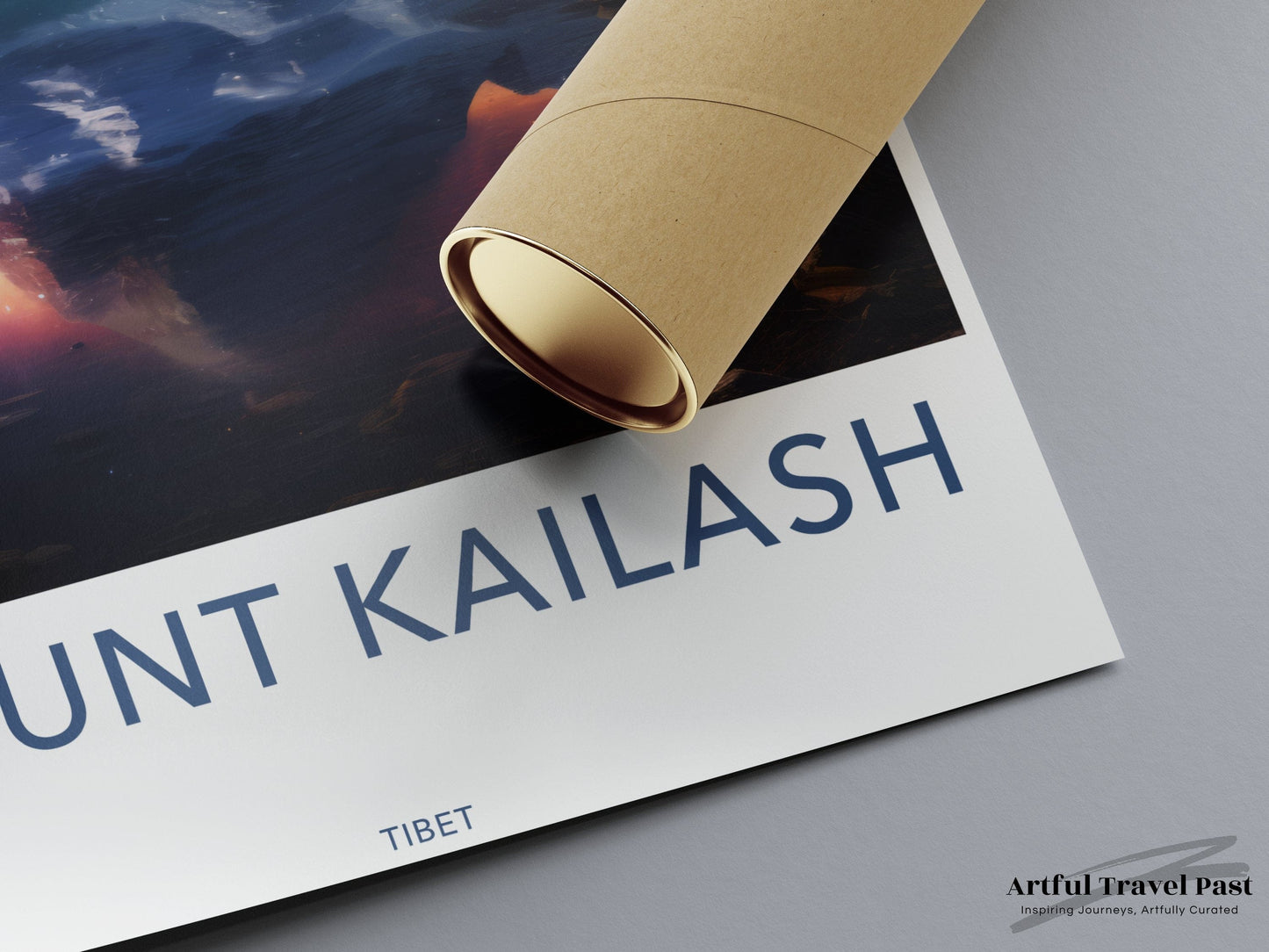 Mount Kailash Poster | Tibet Wall Art | South Asia Decor