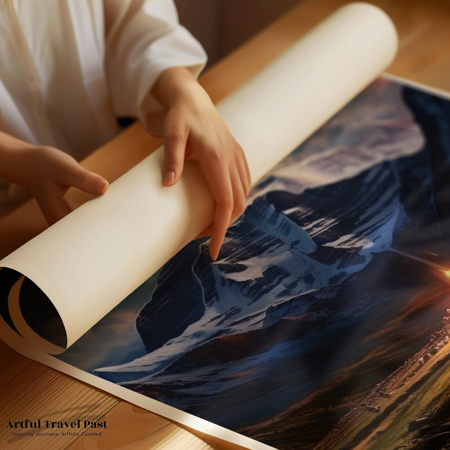 Mount Kailash Poster | Tibet Wall Art | South Asia Decor