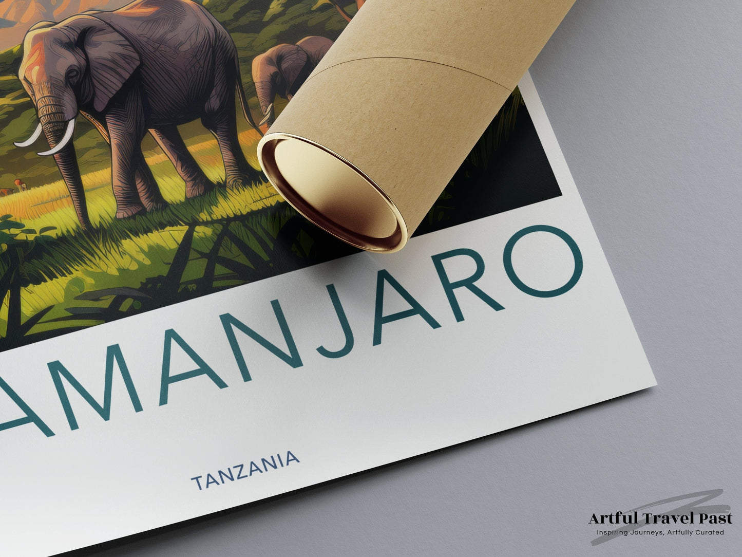 Mount Kilimanjaro Poster | Tanzania Wall Art