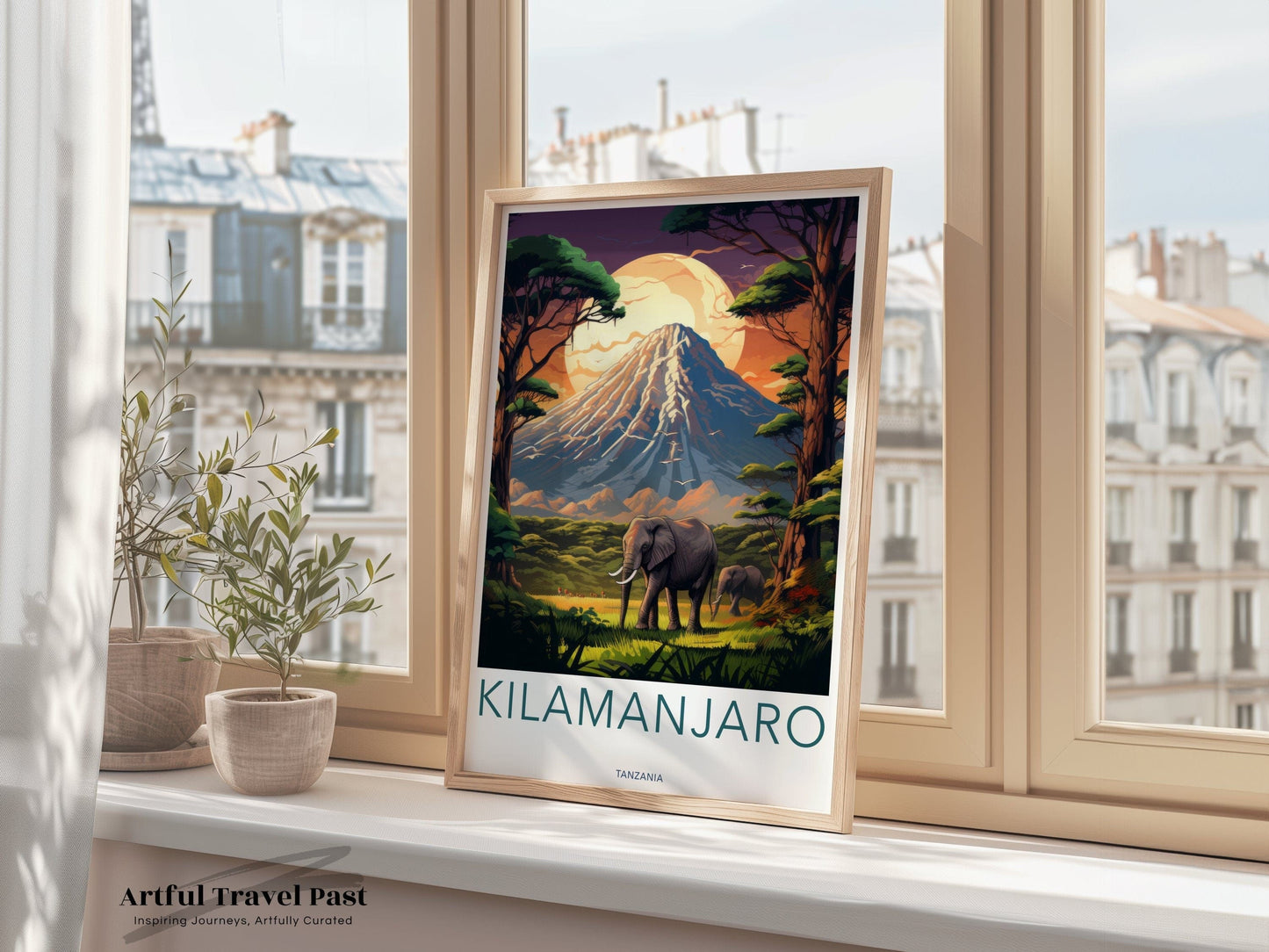Mount Kilimanjaro Poster | Tanzania Wall Art