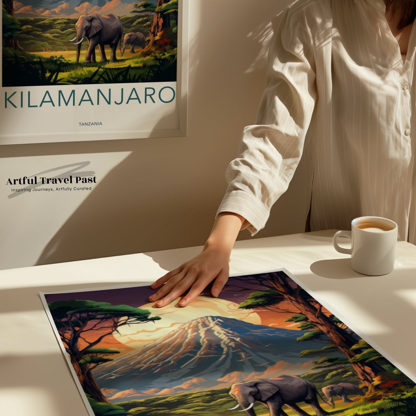 Mount Kilimanjaro Poster | Tanzania Wall Art