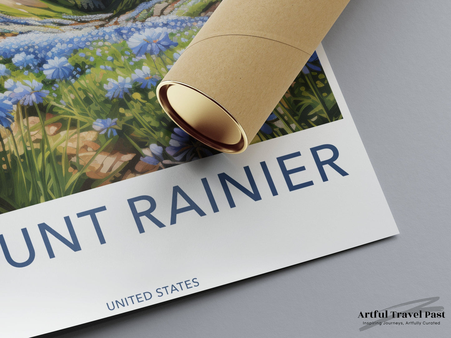Mount Rainier Poster - Washington Wall Art