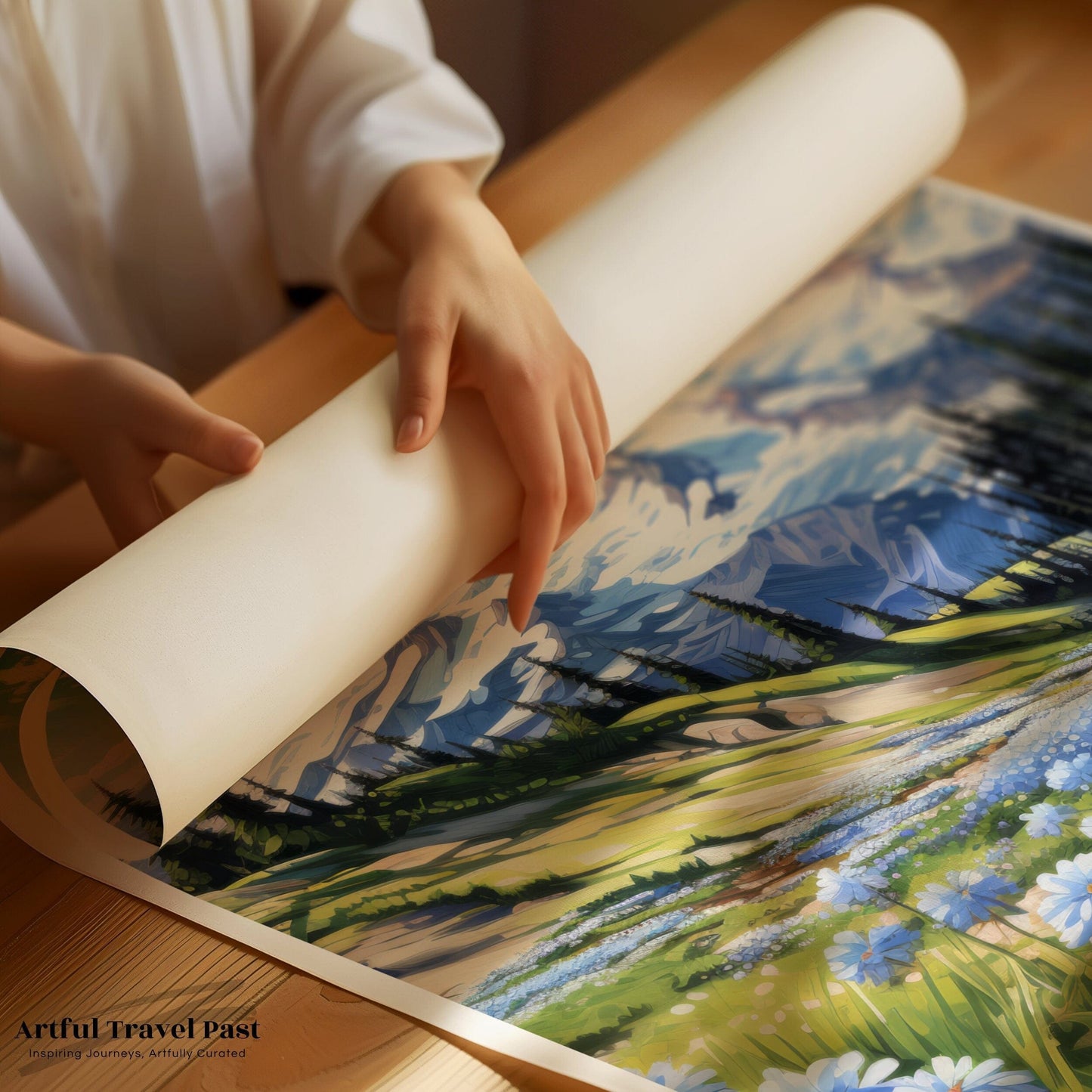 Mount Rainier Poster - Washington Wall Art