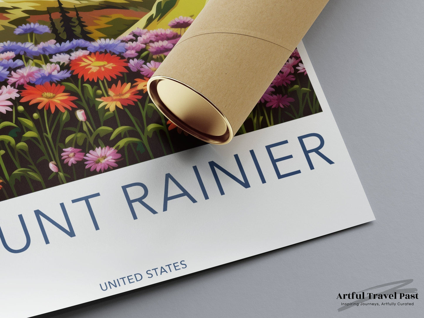 Mount Rainier Poster - Washington Wall Art
