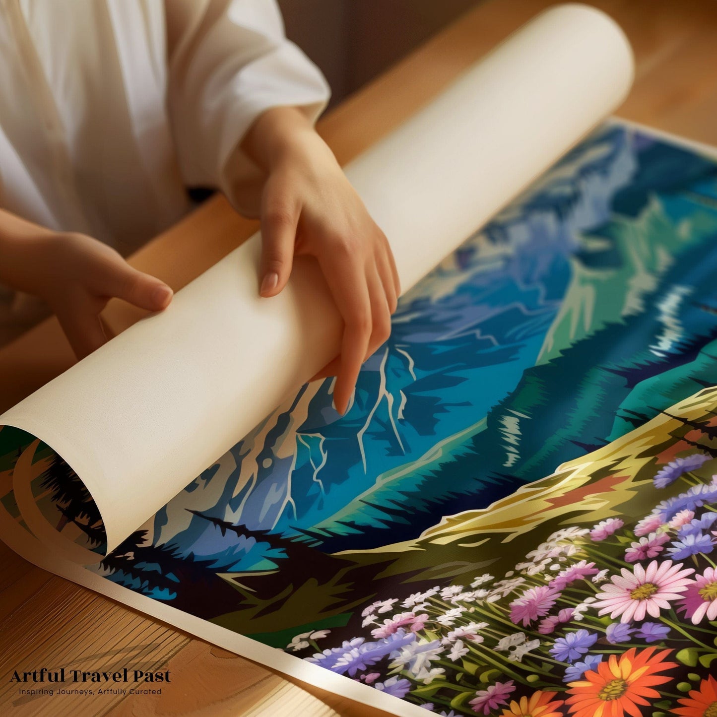 Mount Rainier Poster - Washington Wall Art