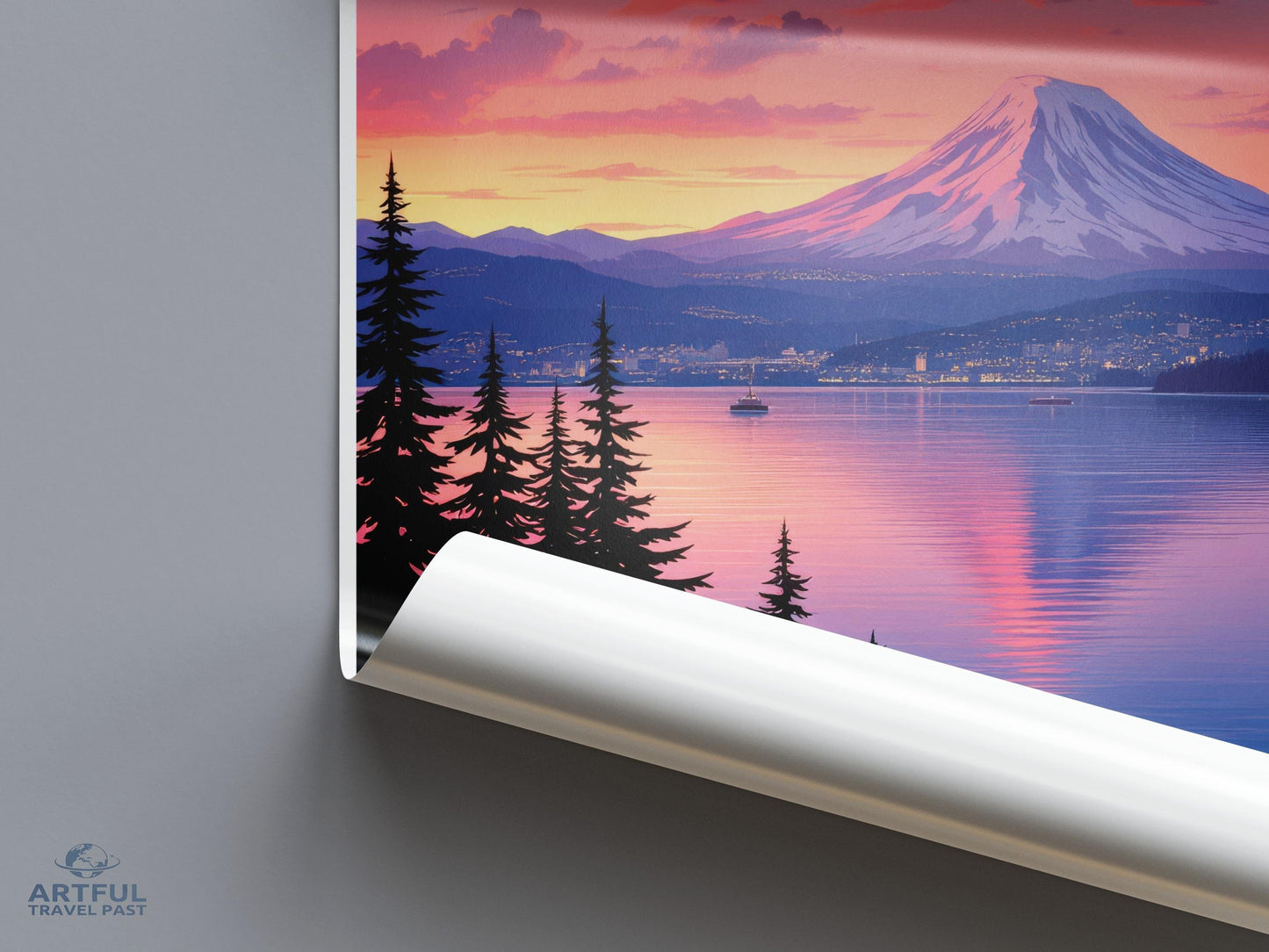 Mount Rainier Poster - Washington Wall Art