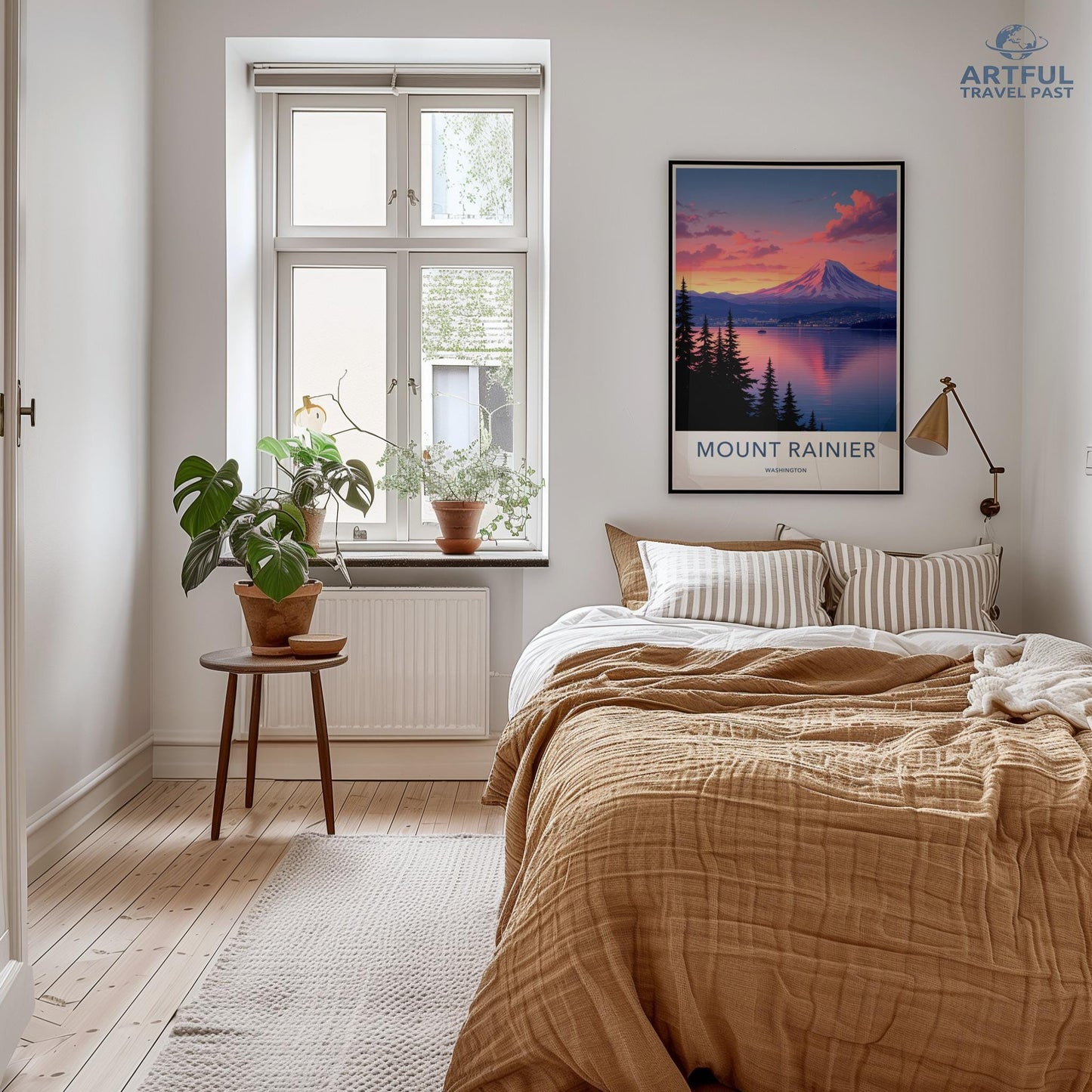 Mount Rainier Poster - Washington Wall Art