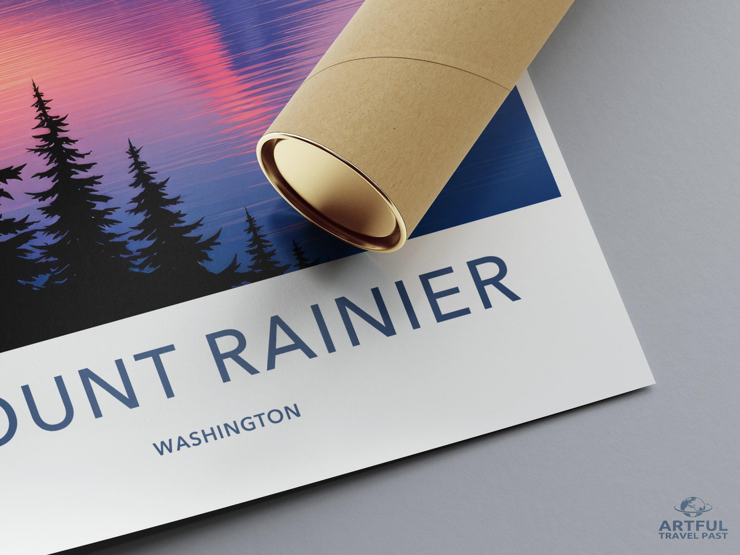 Mount Rainier Poster - Washington Wall Art