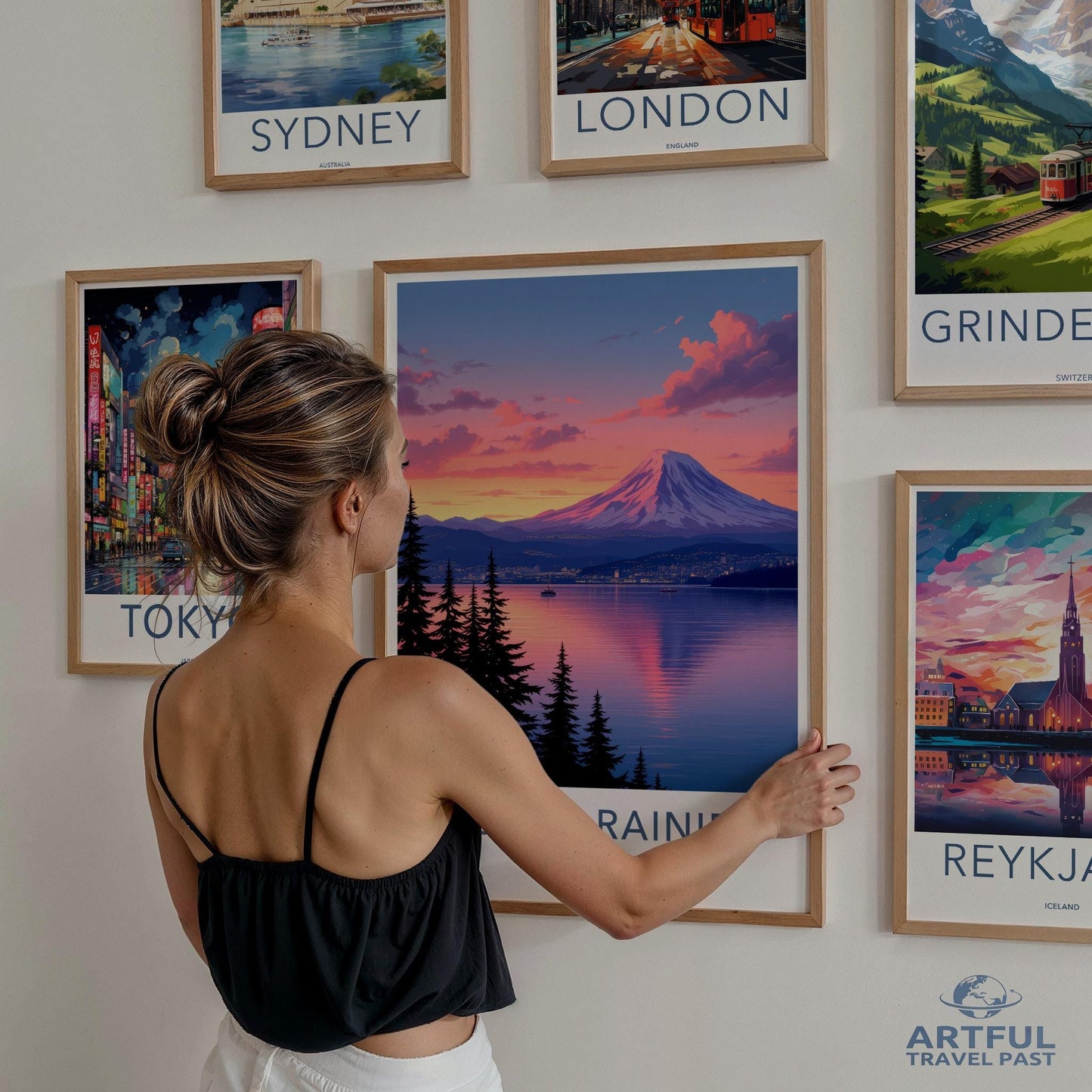 Mount Rainier Poster - Washington Wall Art