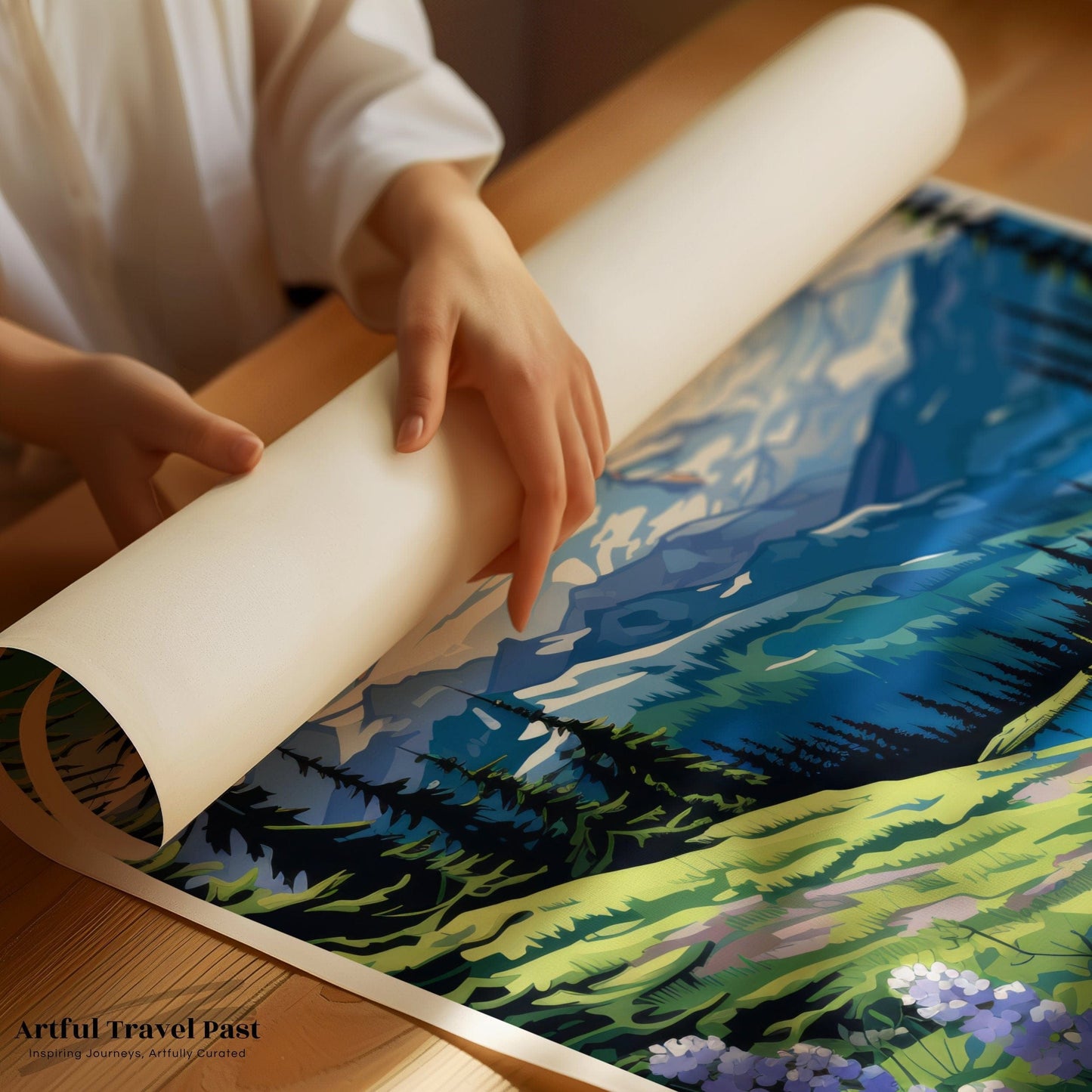 Mount Rainier Washington Poster