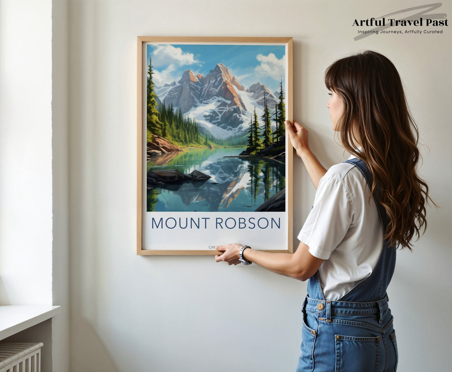 Mount Robson Poster | British Columbia Wall Art | Canada Decor