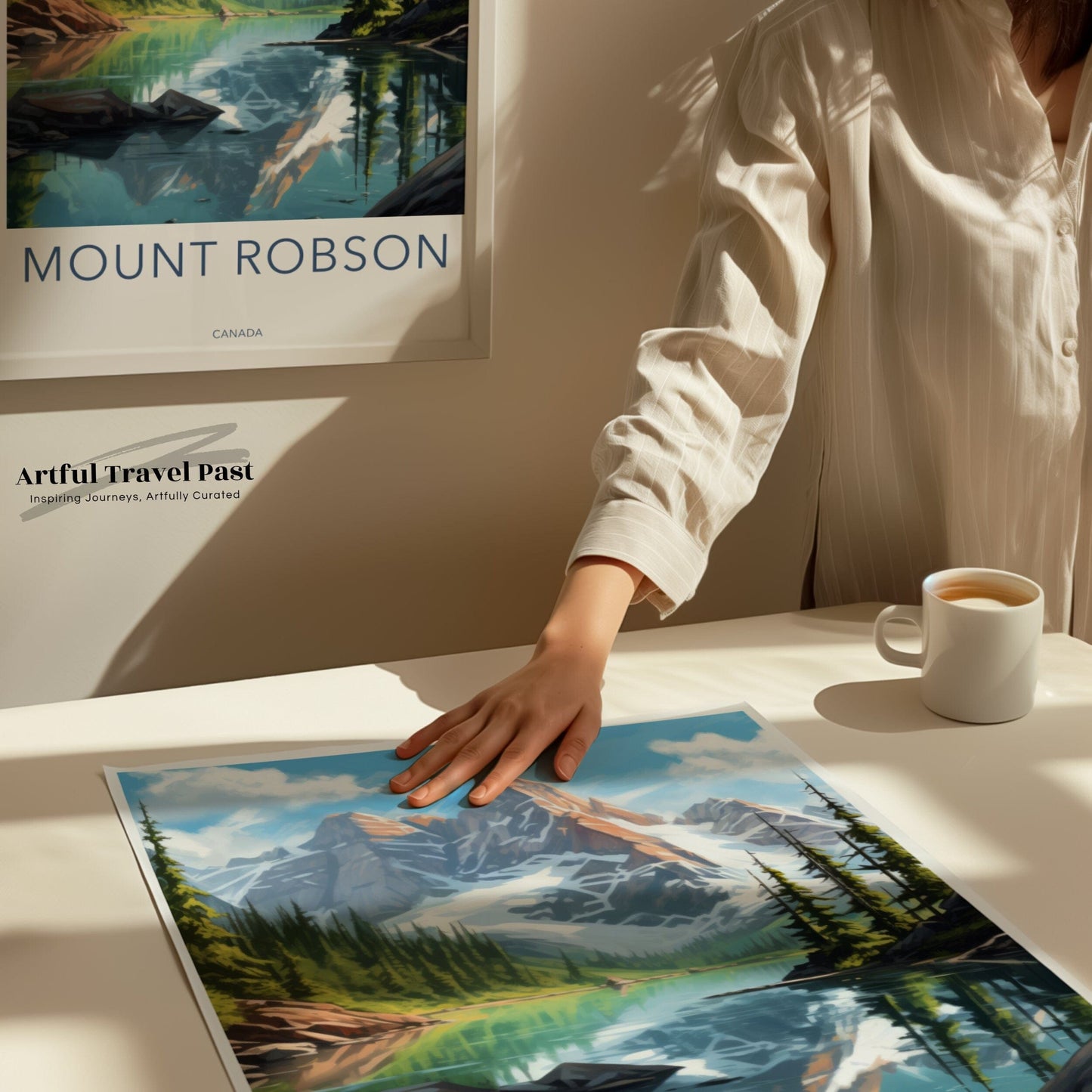 Mount Robson Poster | British Columbia Wall Art | Canada Decor