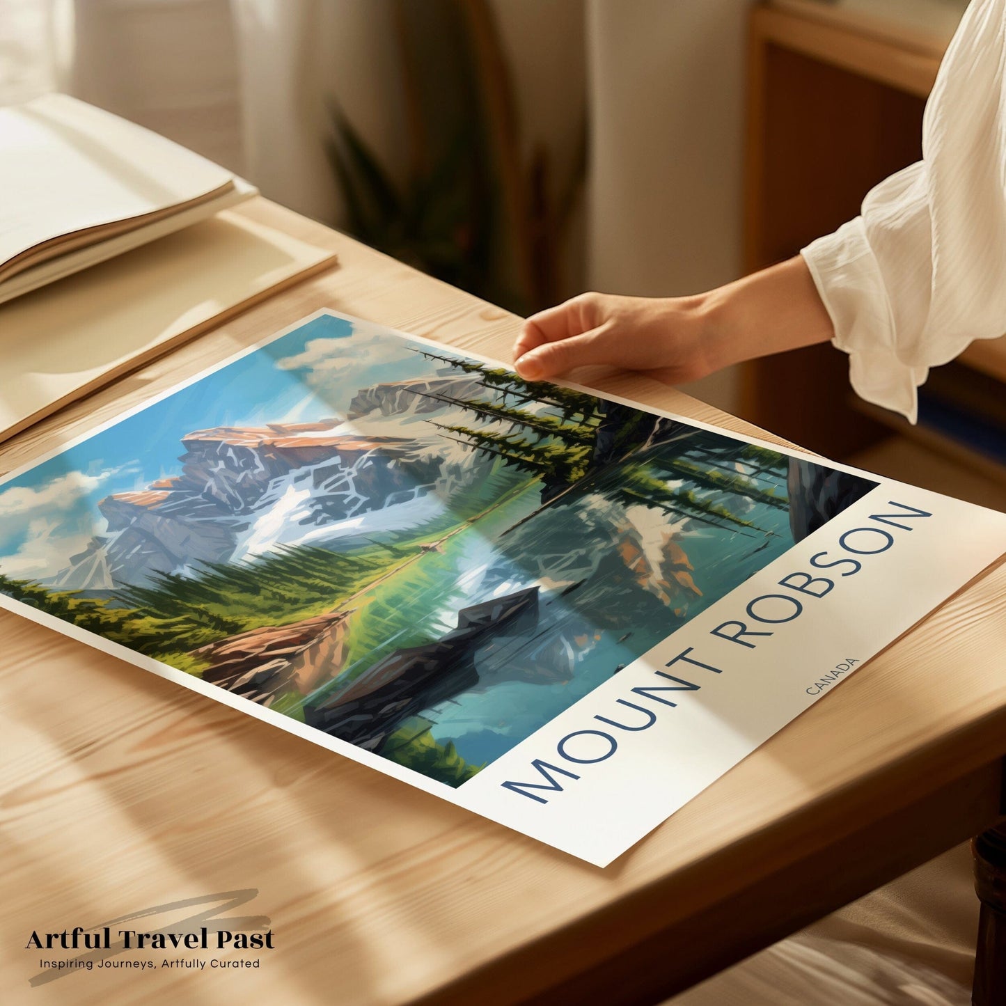 Mount Robson Poster | British Columbia Wall Art | Canada Decor