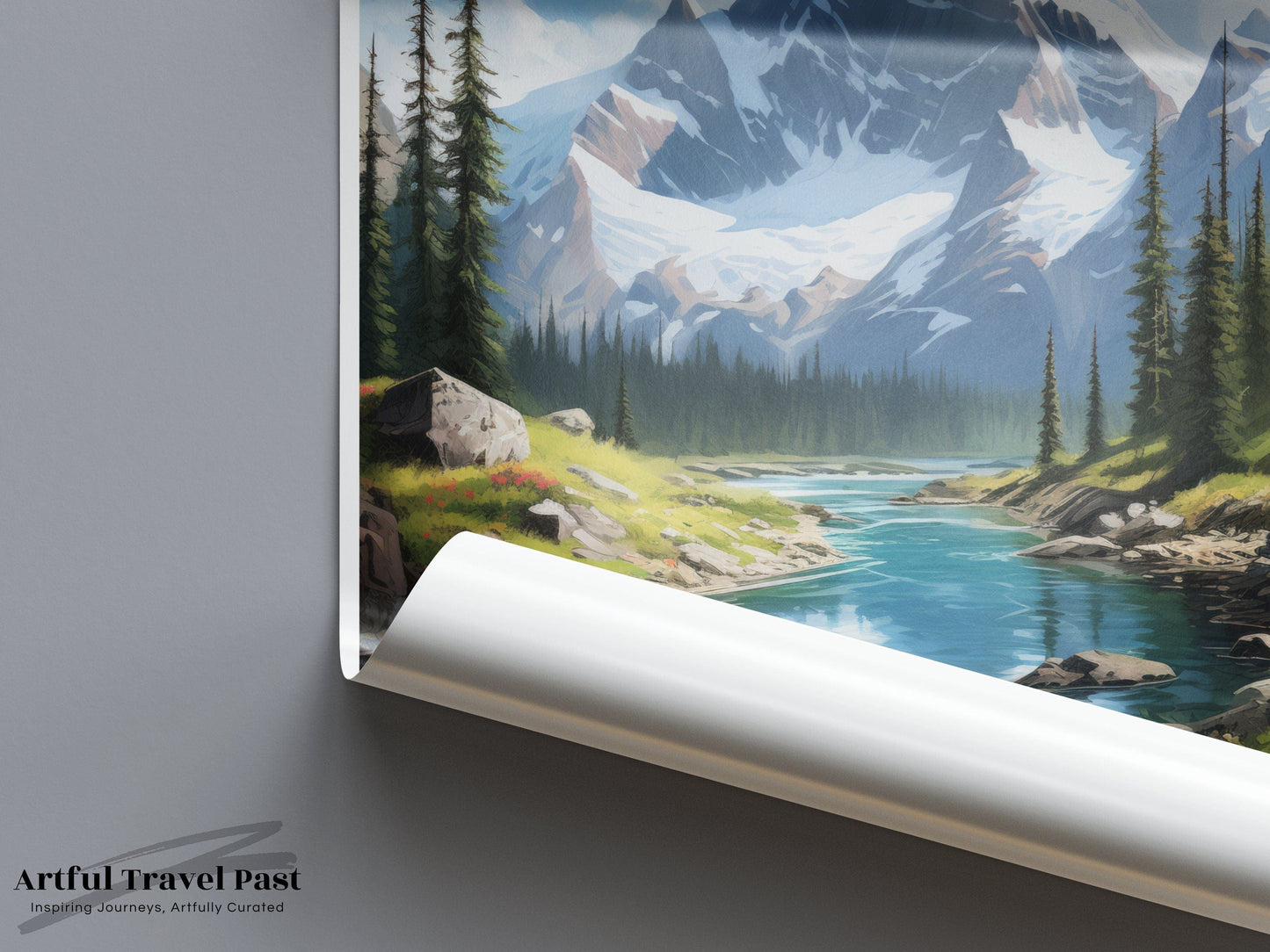 Mount Robson Poster - Canada Wall Art