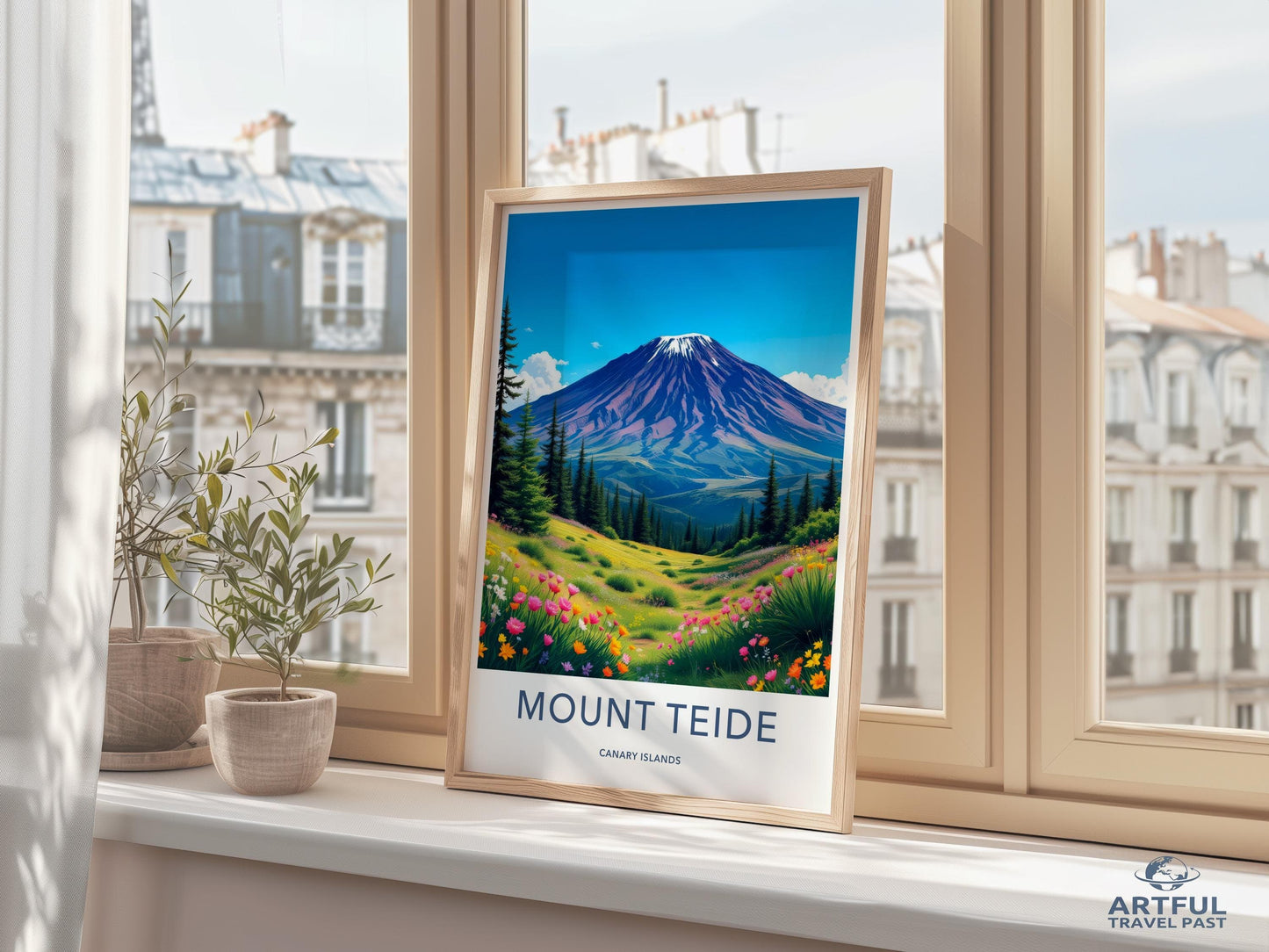 Mount Teide Poster - Canary Islands Art