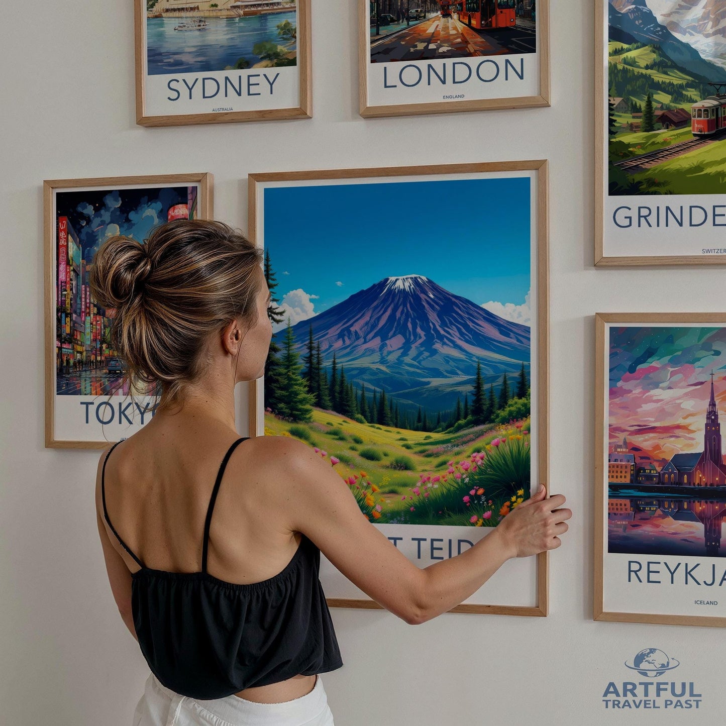 Mount Teide Poster - Canary Islands Art