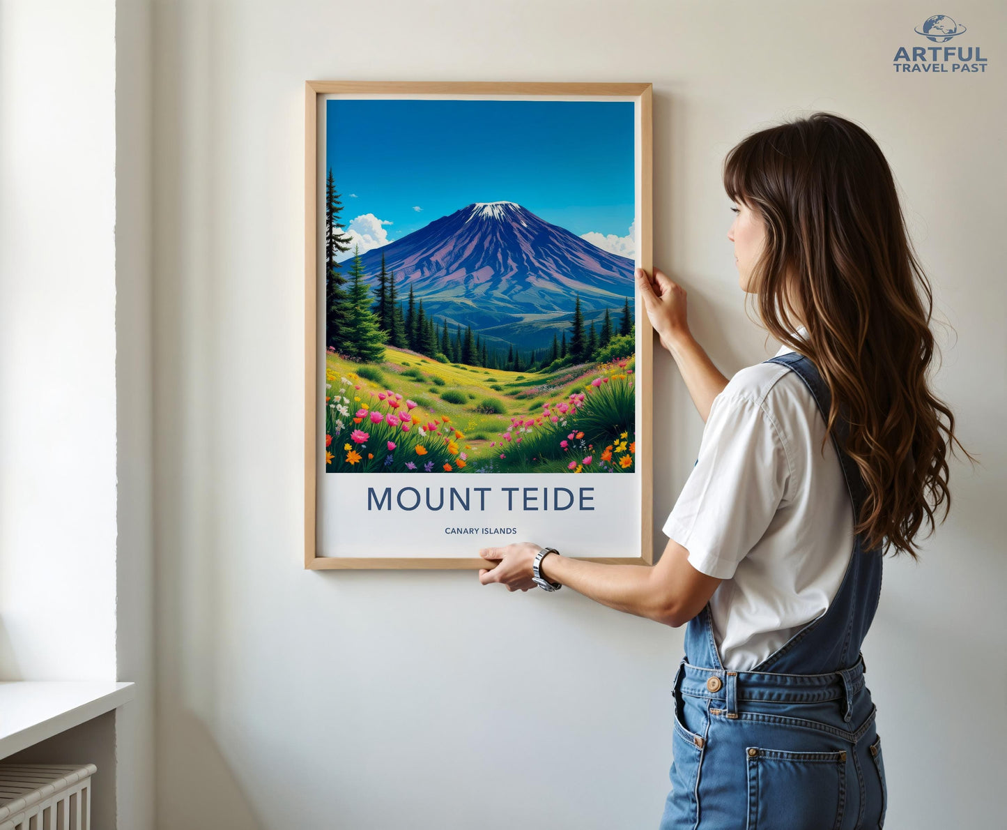 Mount Teide Poster - Canary Islands Art