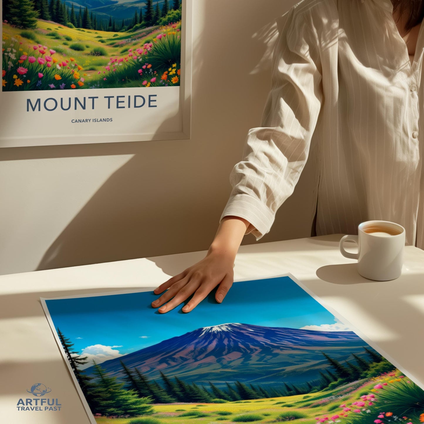 Mount Teide Poster - Canary Islands Art