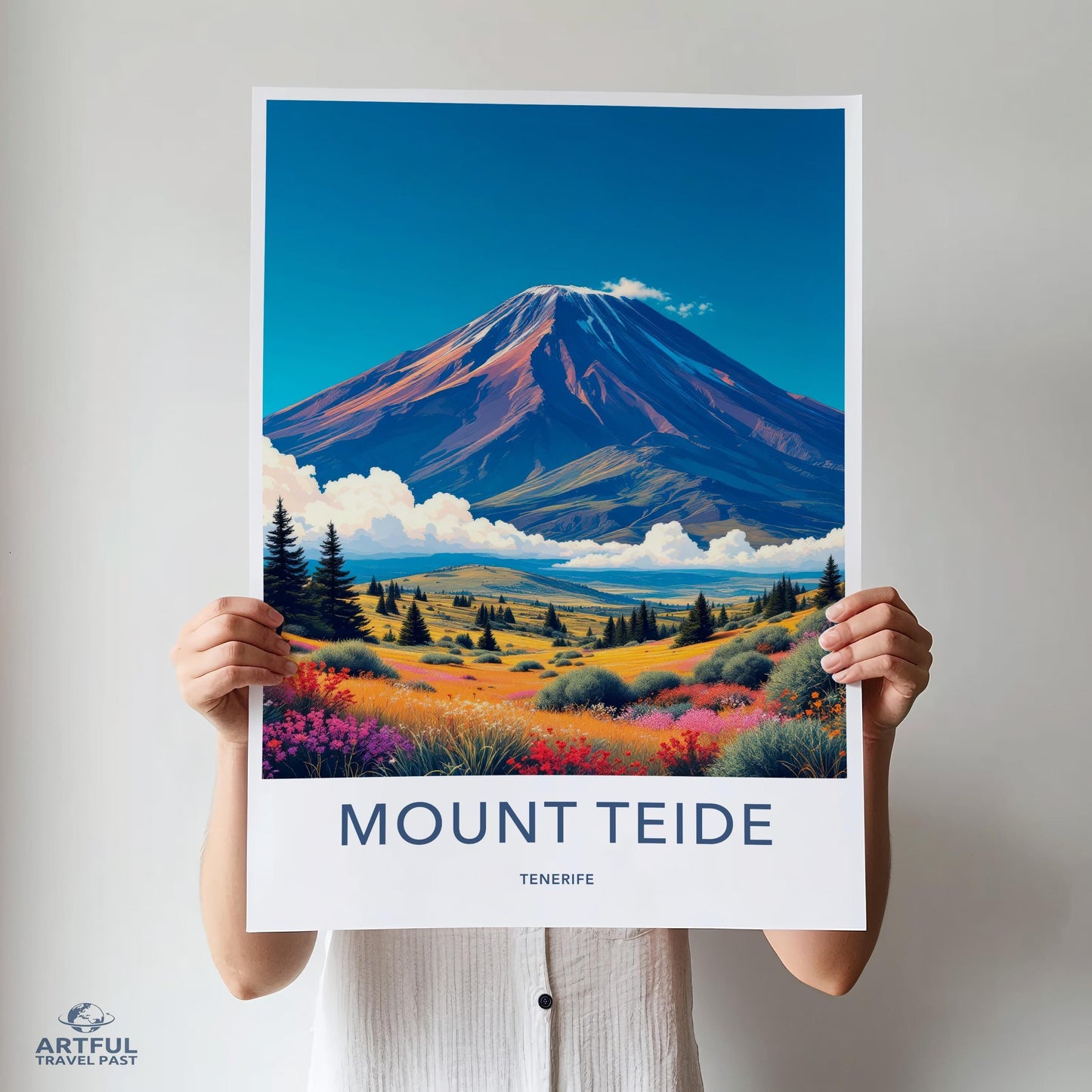 Mount Teide Poster - Tenerife Wall Art