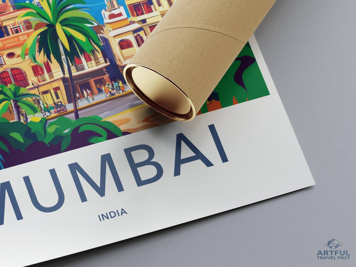 Mumbai Poster - India Wall Art