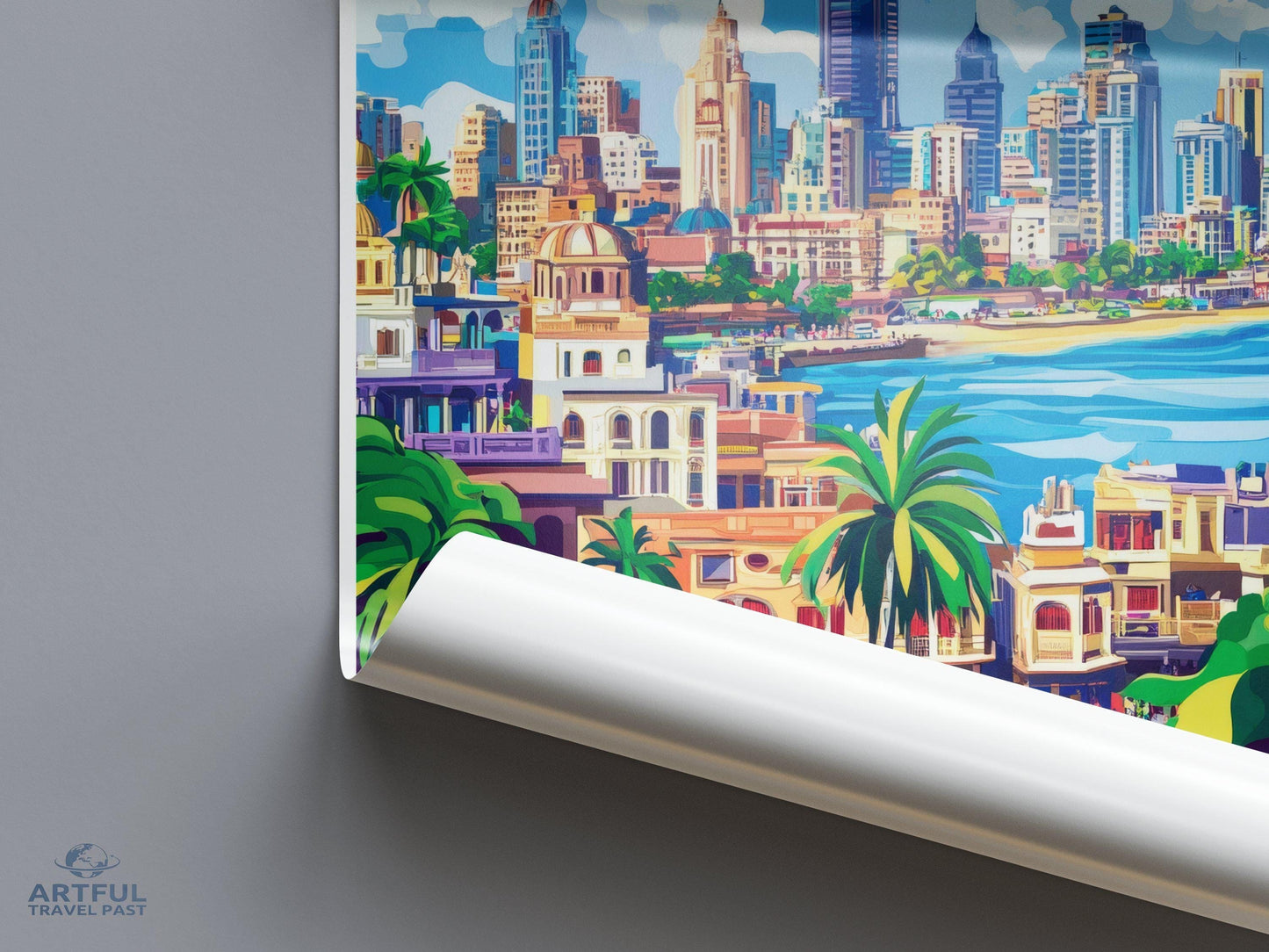 Mumbai Poster - India Wall Art