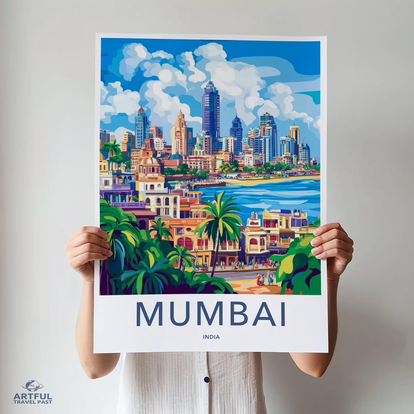 Mumbai Poster - India Wall Art