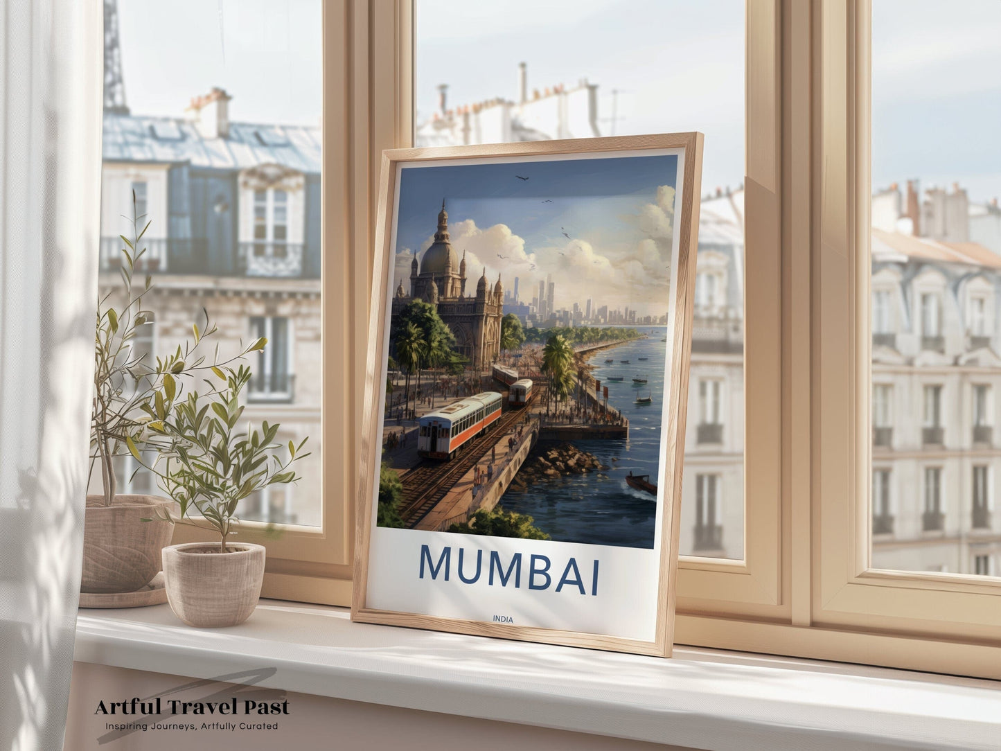 Mumbai Poster - India Wall Art