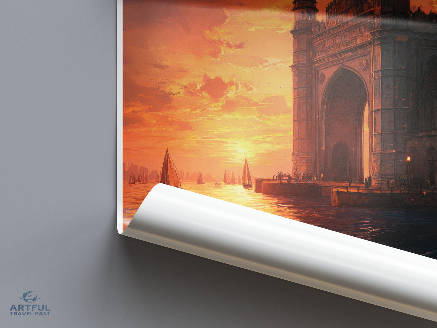 Mumbai Poster - India Wall Art