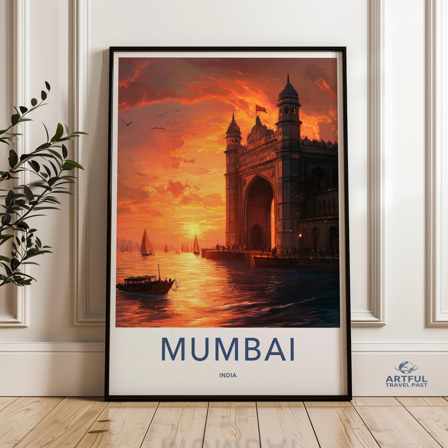 Mumbai Poster - India Wall Art