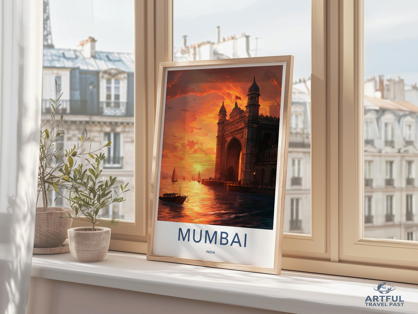 Mumbai Poster - India Wall Art