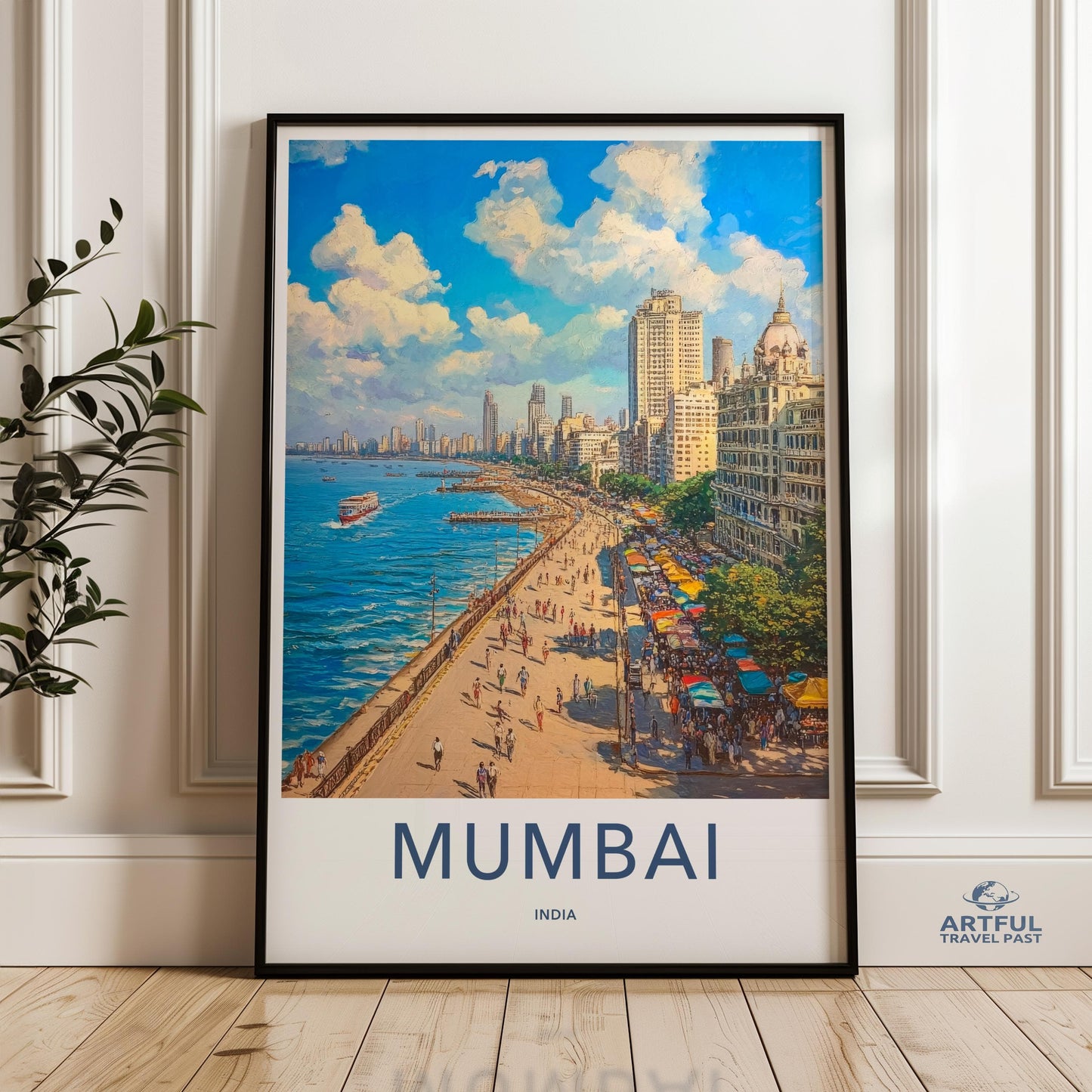 Mumbai Poster - India Wall Art