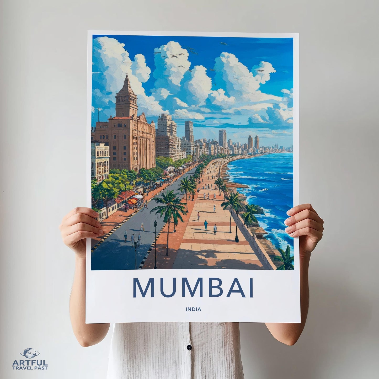 Mumbai Poster - India Wall Art