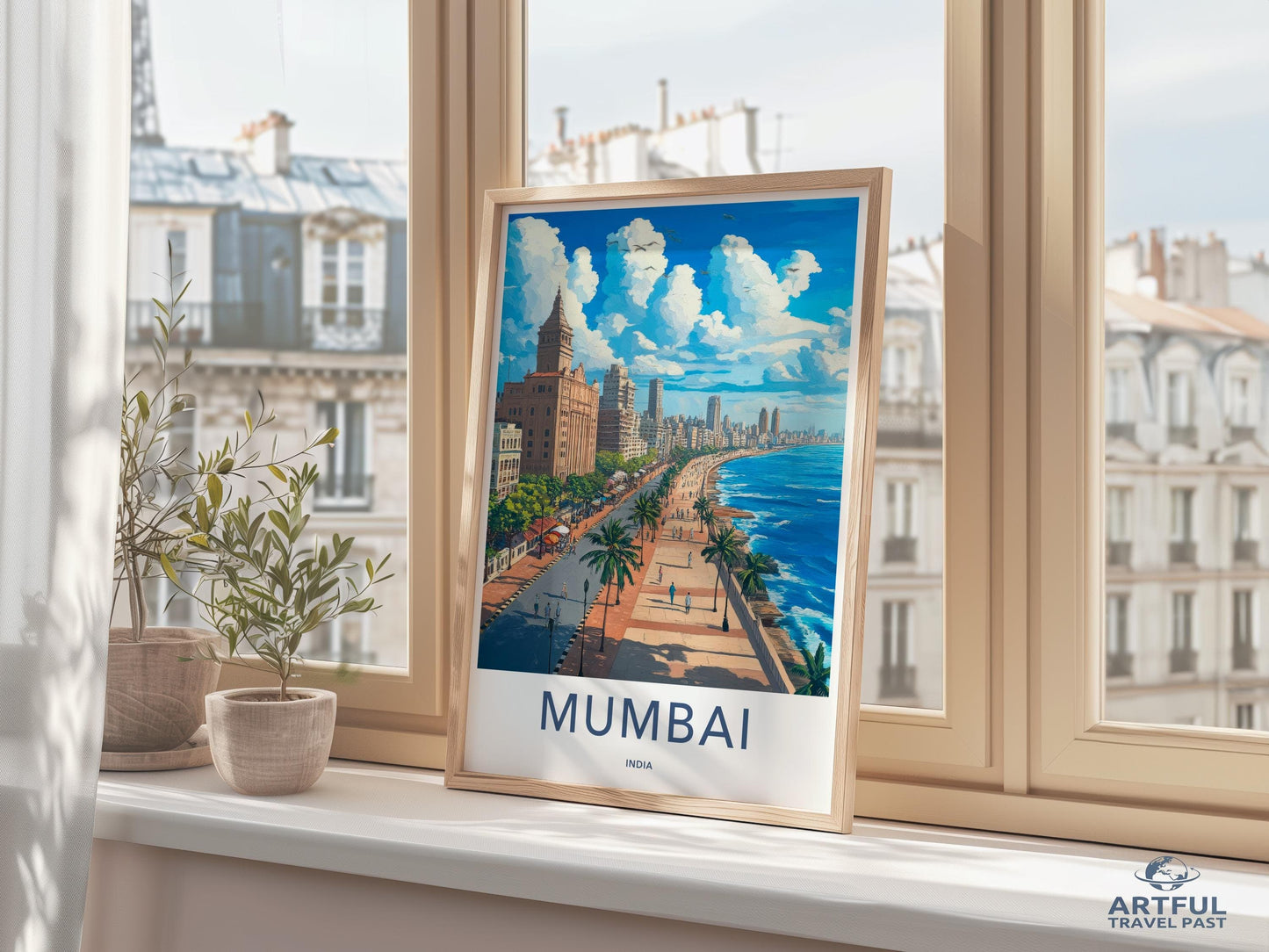 Mumbai Poster - India Wall Art