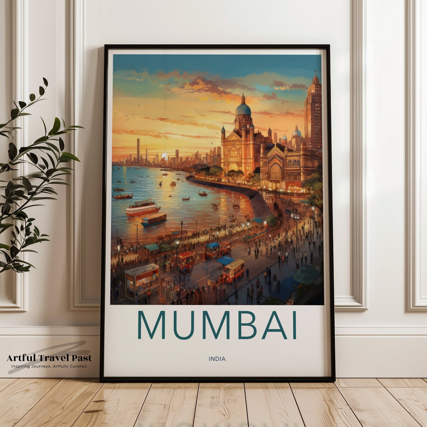 Mumbai Poster - Maharashtra Wall Art