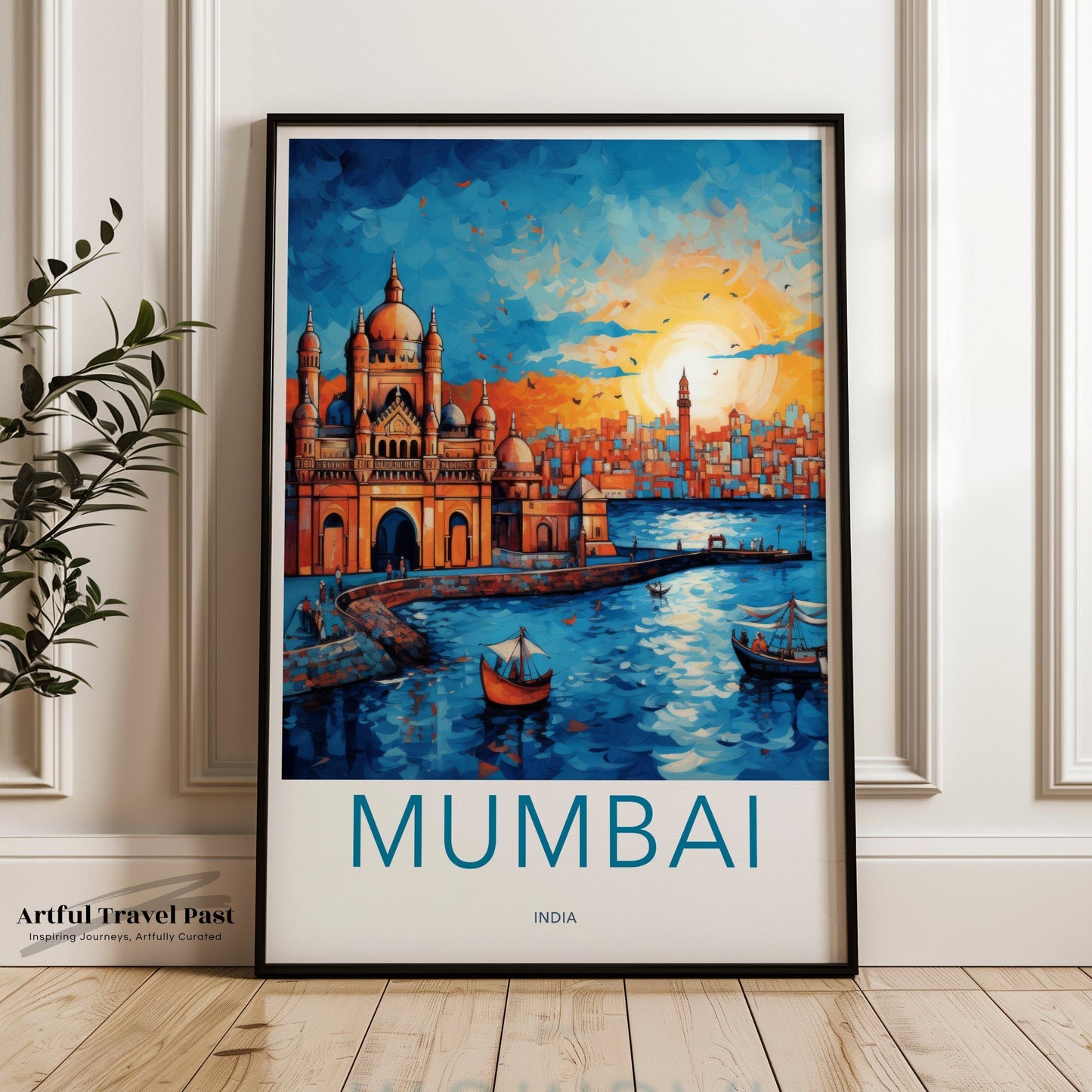 Mumbai Poster - Maharashtra Wall Art