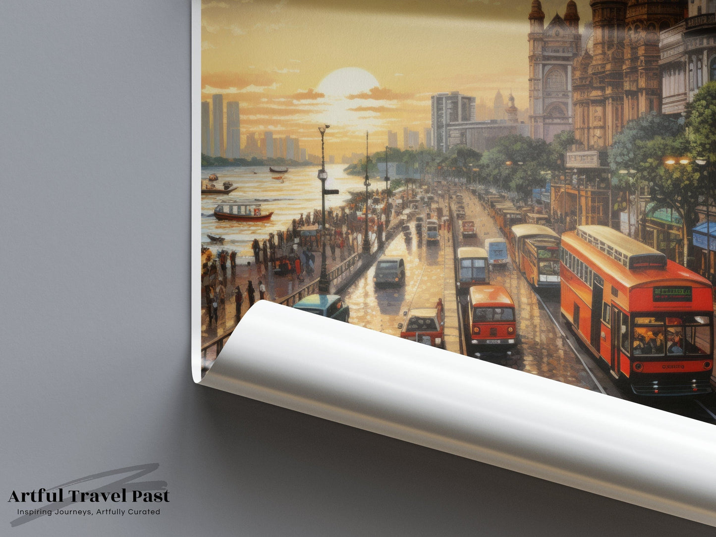 Mumbai Poster - Maharashtra Wall Art