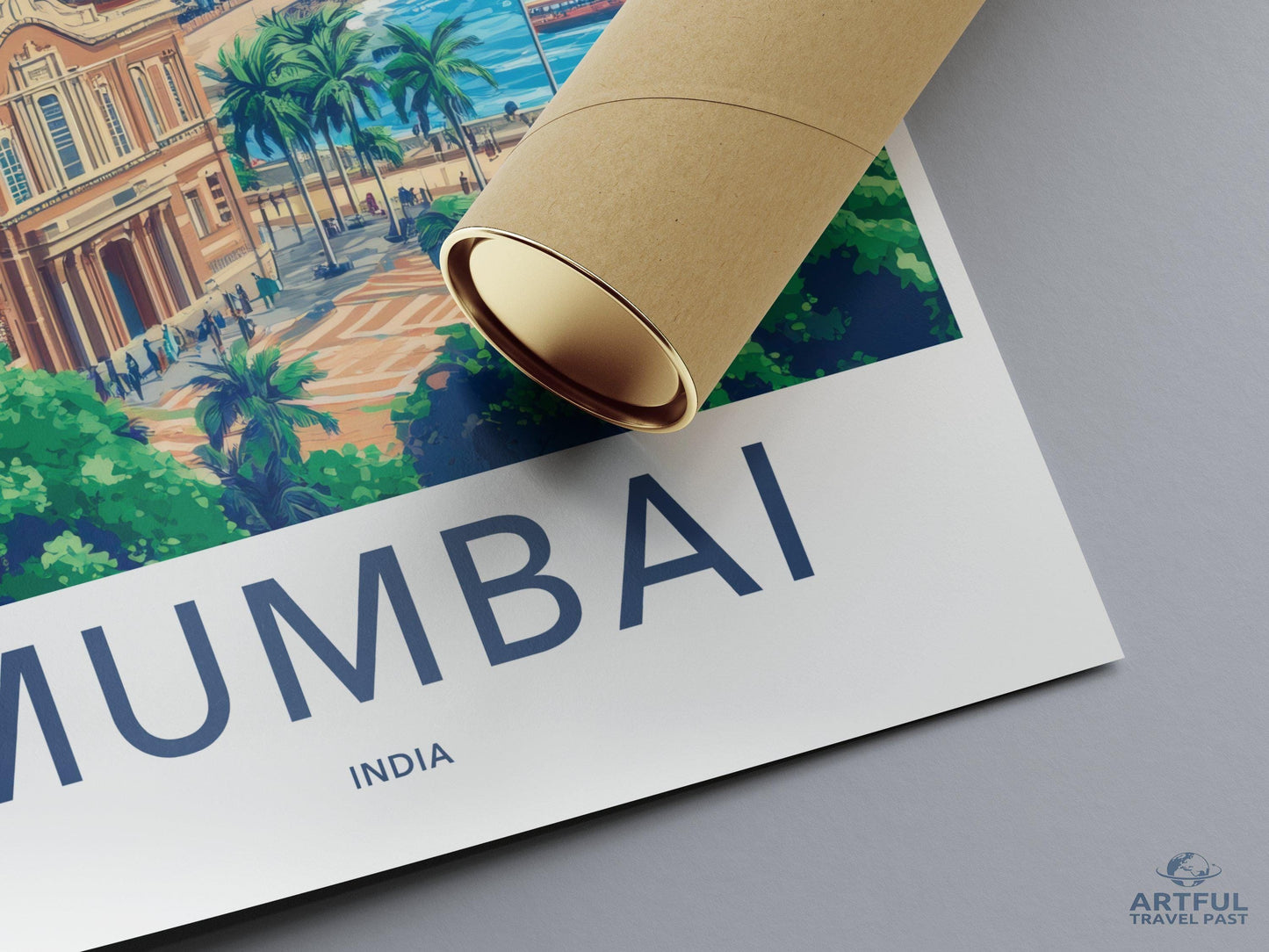 Mumbai Poster | Maharashtra Wall Art | India Decor