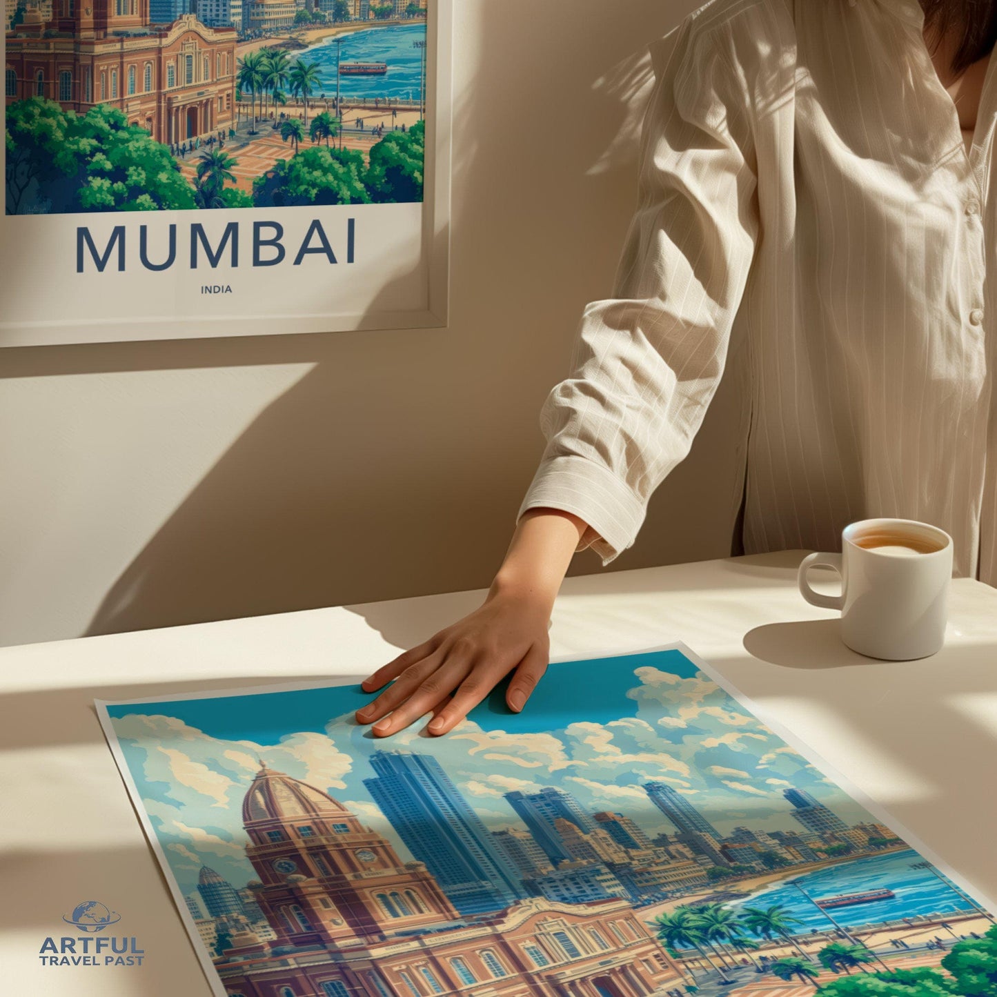 Mumbai Poster | Maharashtra Wall Art | India Decor