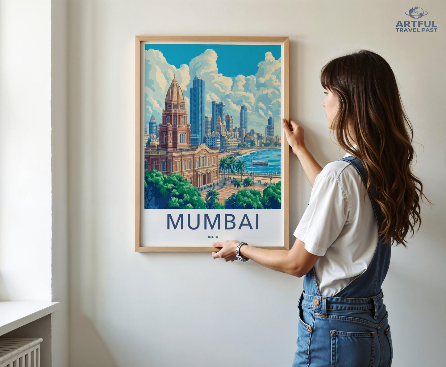 Mumbai Poster | Maharashtra Wall Art | India Decor
