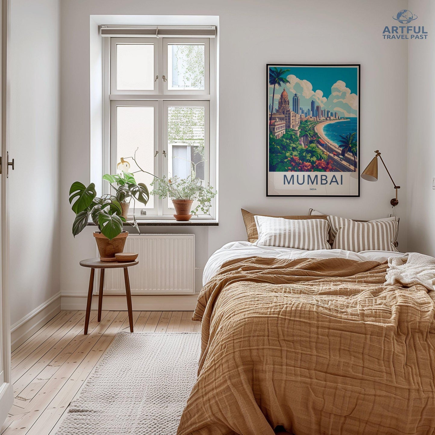 Mumbai Poster | Maharashtra Wall Art | India Decor