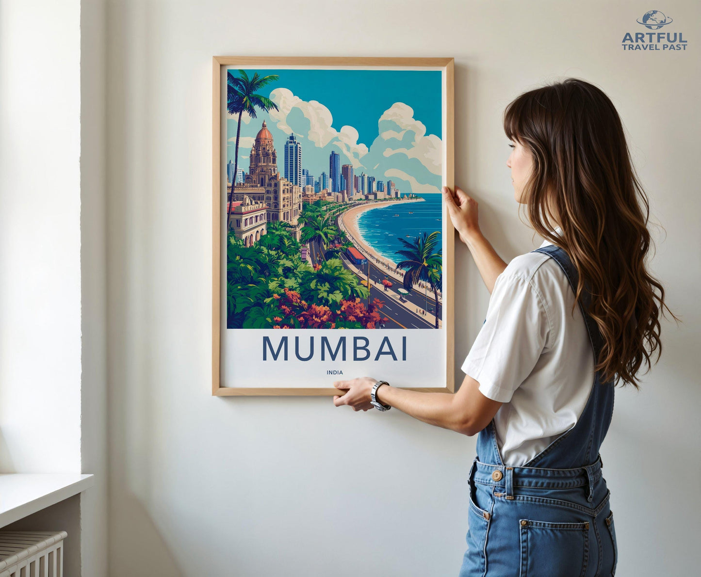 Mumbai Poster | Maharashtra Wall Art | India Decor