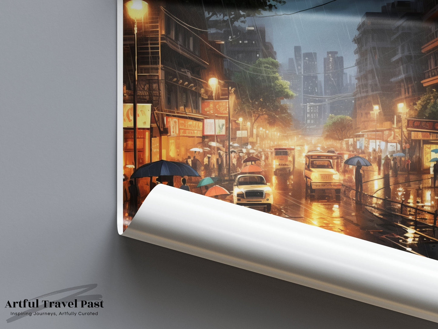 Mumbai Poster | Maharashtra Wall Art | India Decor