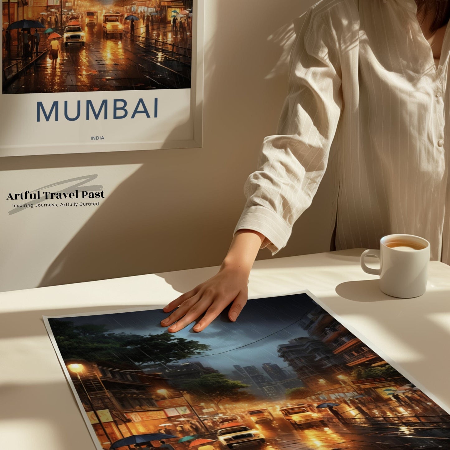 Mumbai Poster | Maharashtra Wall Art | India Decor