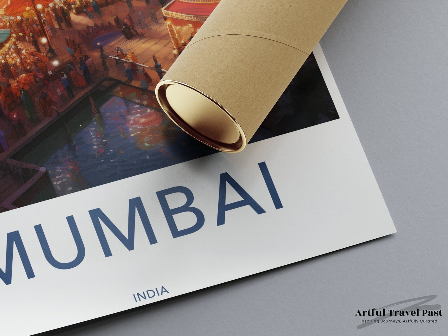 Mumbai Poster | Maharashtra Wall Art | India Decor