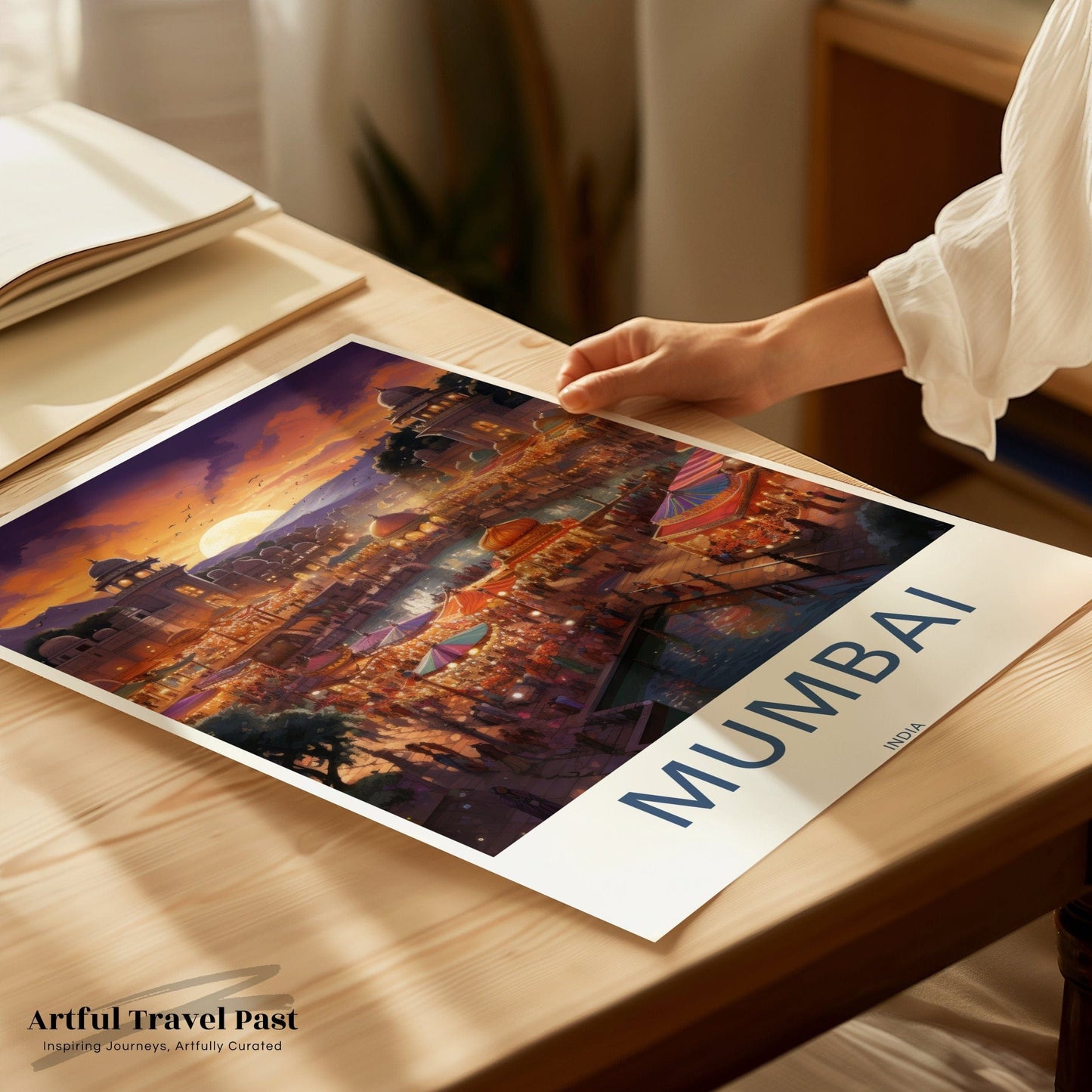 Mumbai Poster | Maharashtra Wall Art | India Decor